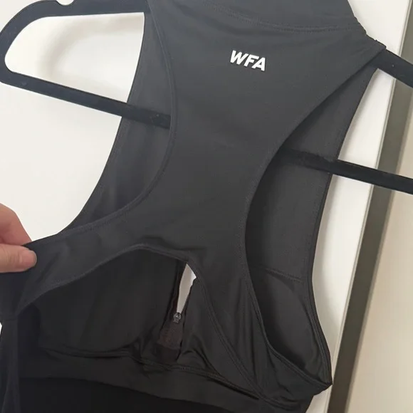 White Fox Boutique Black Sleeveless Zip-Front Jumpsuit Romper - Picture 5 of 5